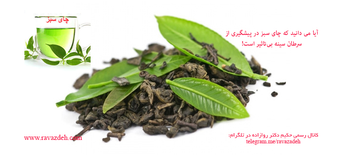 تصویر از آیا می دانید که چای سبز در پیشگیری از سرطان سینه بی‌تاثیر است!