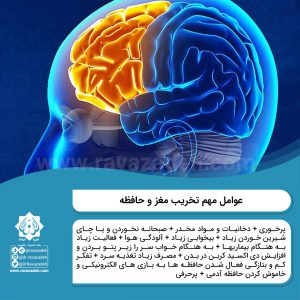 عوامل مهم تخریب مغز و حافظه